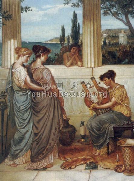 Awaiting A Harp - 威廉·霍姆斯·沙利文